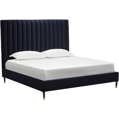 Yosi Abbington Navy Bed, King